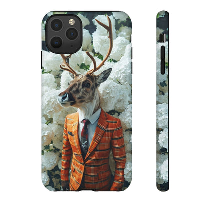 "The Stag" Mobile Phone Case (orange)