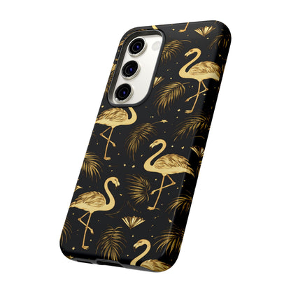 "Gold Flamingo" Mobile Phone Case
