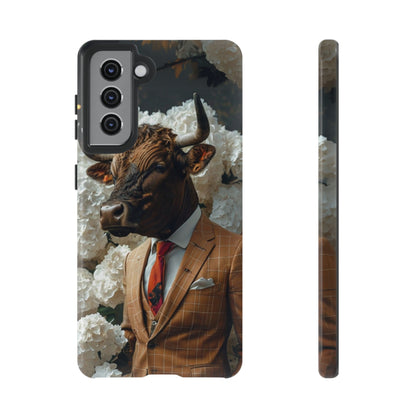 "The Genteel Bull" Mobile Phone Case