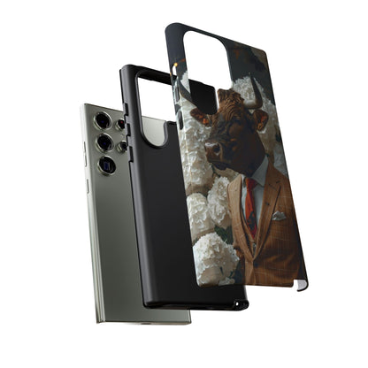 "The Genteel Bull" Mobile Phone Case