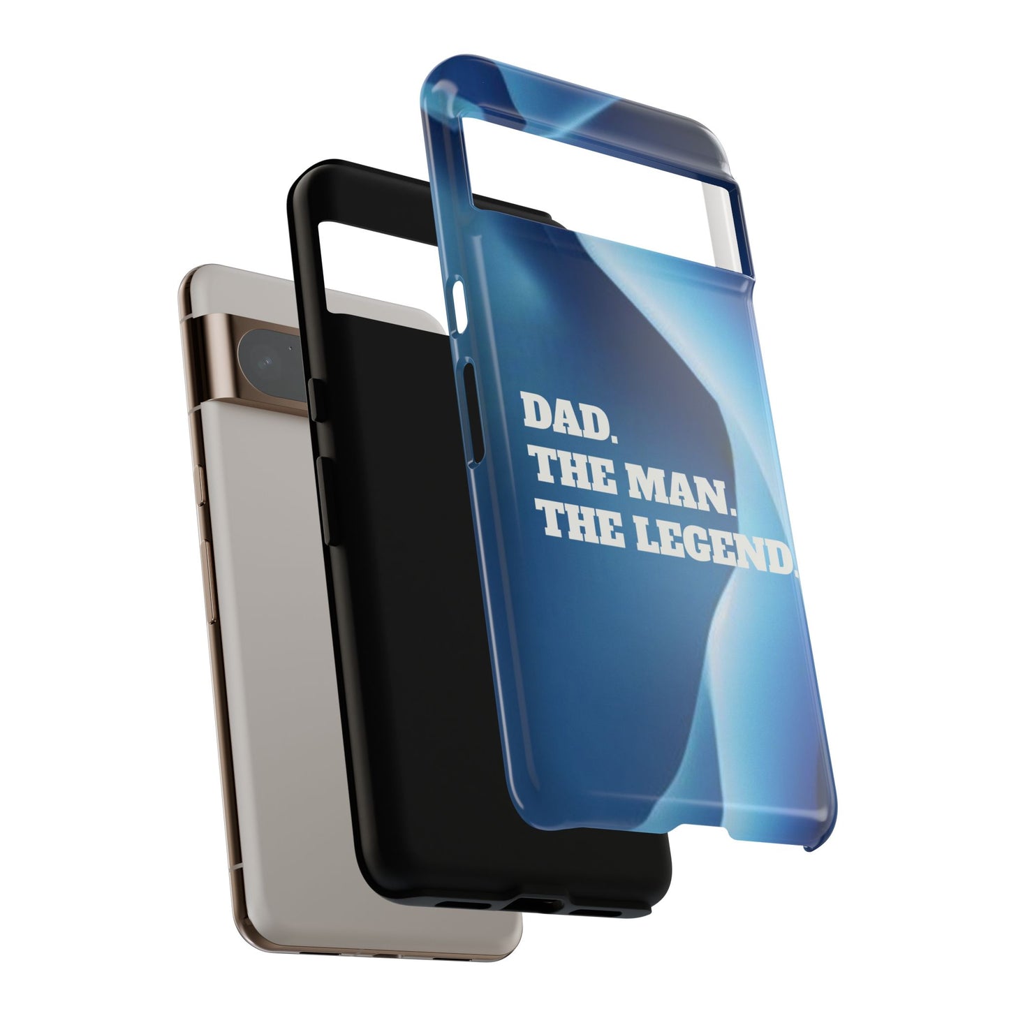 "Dad.  The Man.  The Legend" Mobile Phone Case (blue)