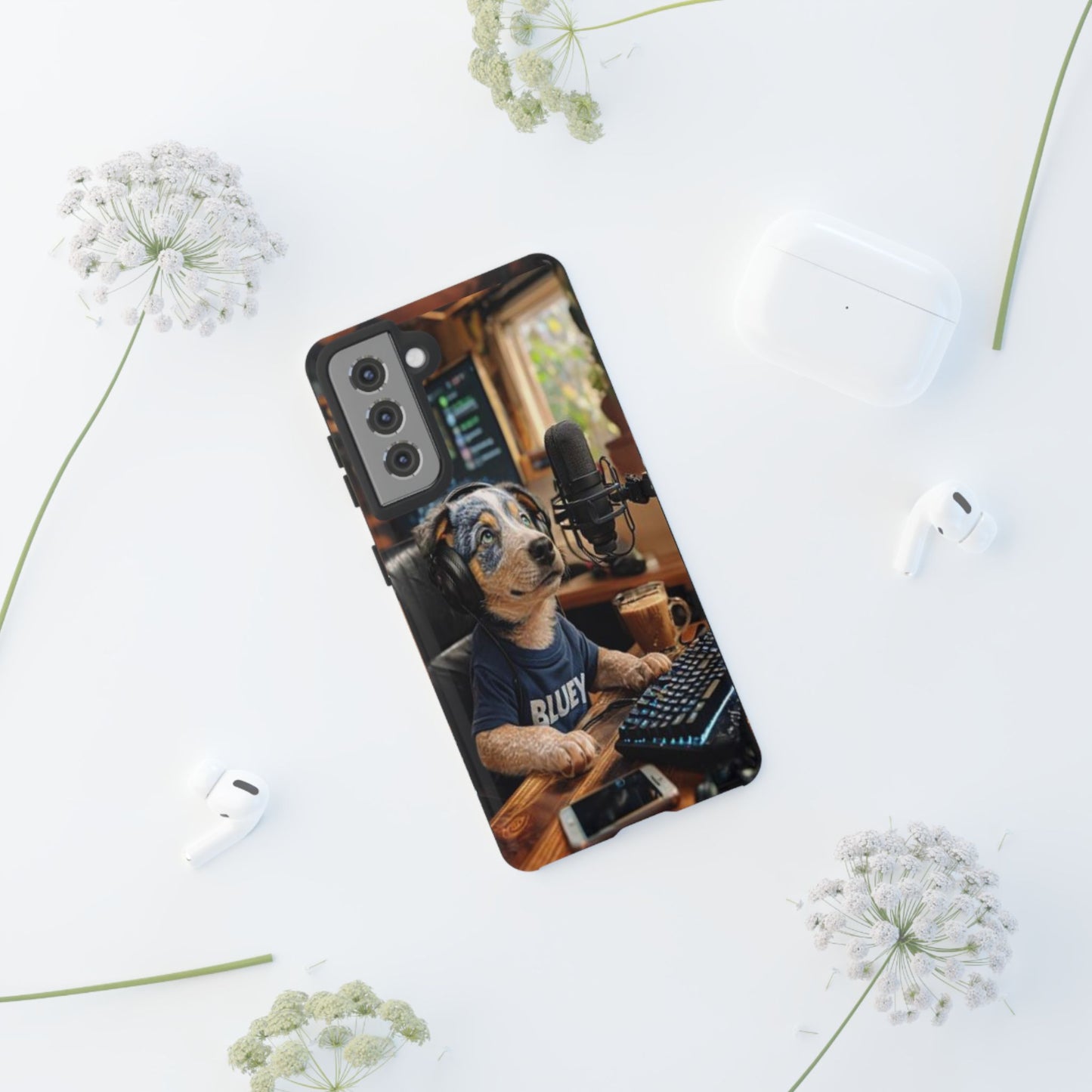 "Blue Heeler - a Tribute to Bluey" Mobile Phone Case