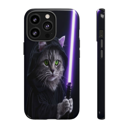 "Jedi Whisker" Mobile Phone Case (purple)