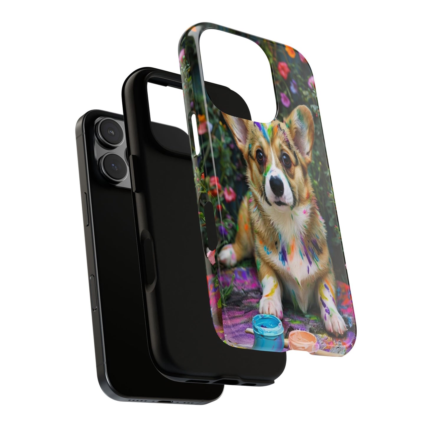"Paint It Corgi" Mobile Phone Case