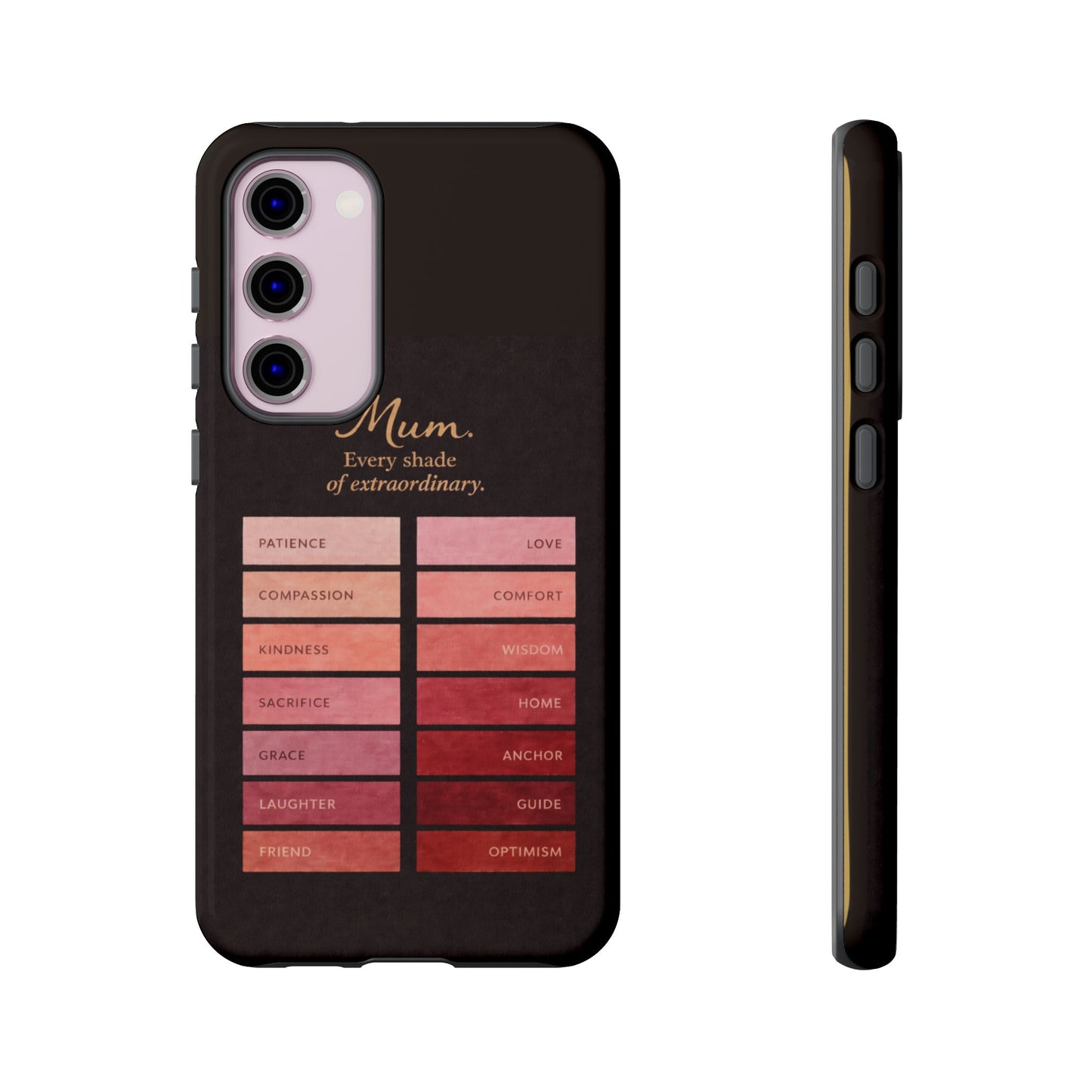 "Every Shade of Extraordinary" Mobile Phone Case (blush)