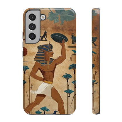 "Tutankhaman Takes the Pass" Mobile Phone Case