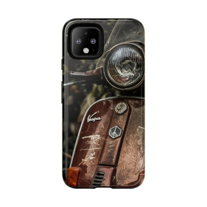 "Vespa. Old Soul, Full Tank" Mobile Phone Case
