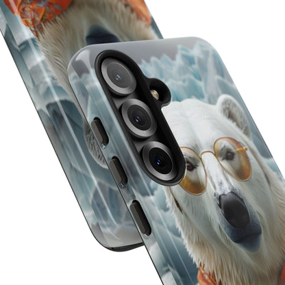 "Urban Zen Polar Bear" Mobile Phone Case