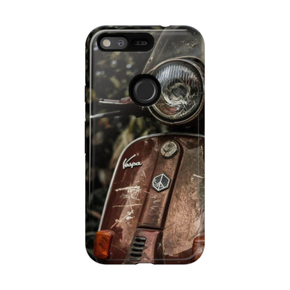"Vespa. Old Soul, Full Tank" Mobile Phone Case