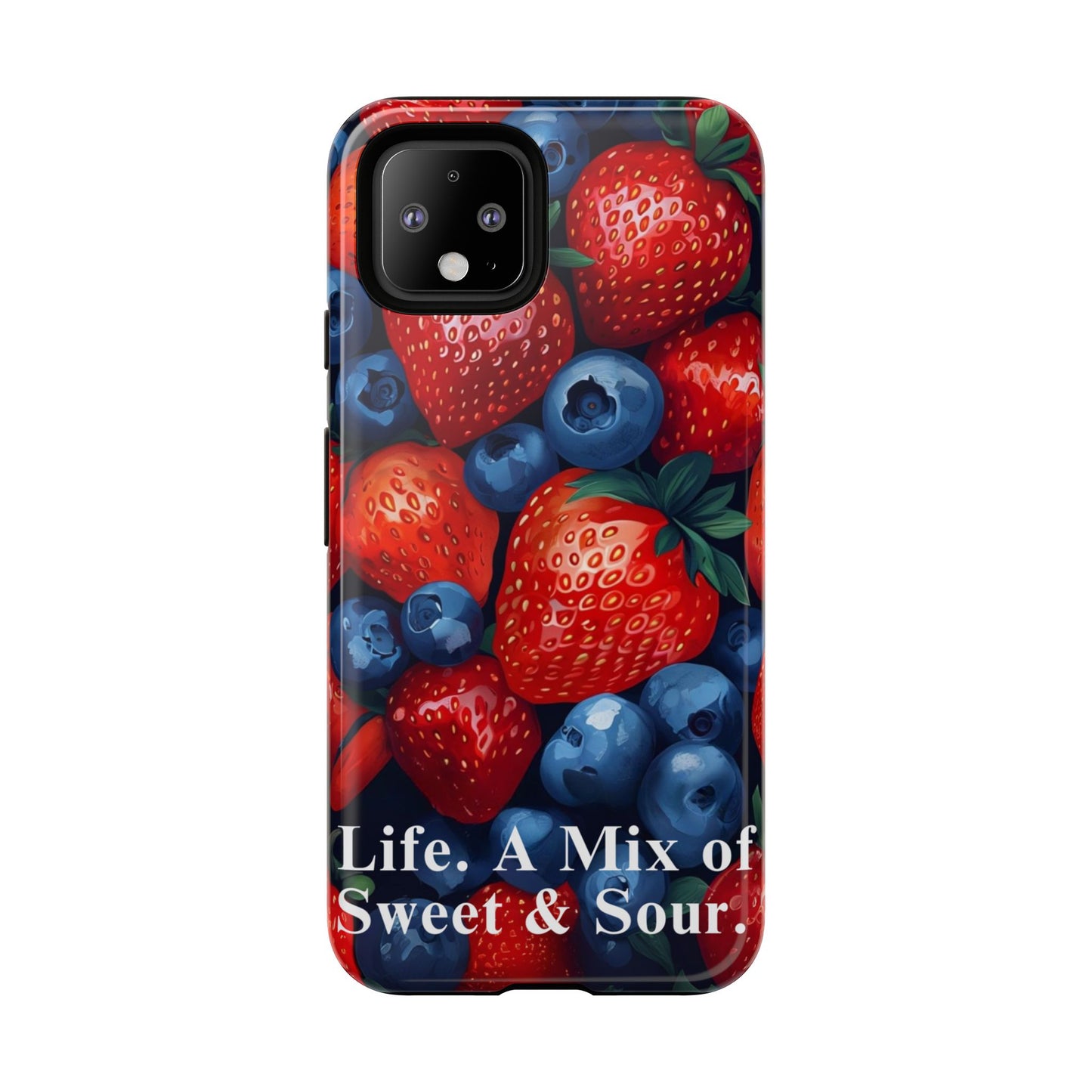"Life. A Mix of Sweet and Sour" Mobile Phone Case
