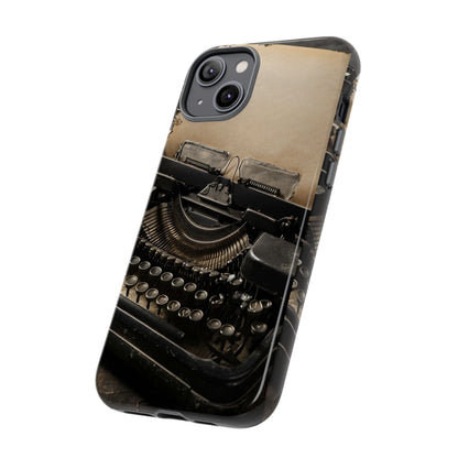 "Fade in. A Writer at the Cusp of Genius" Mobile Phone Case
