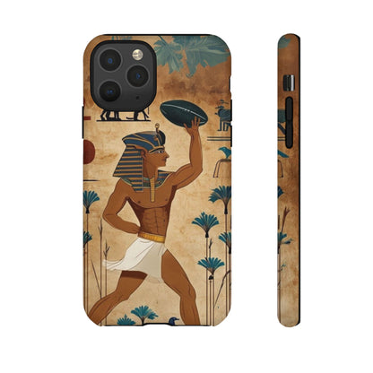 "Tutankhaman Takes the Pass" Mobile Phone Case