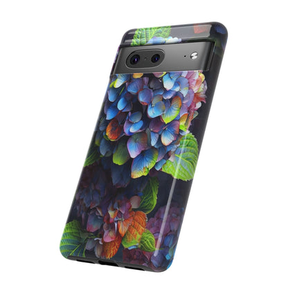 "Blue Mood, Bloom Mood" Mobile Phone Case