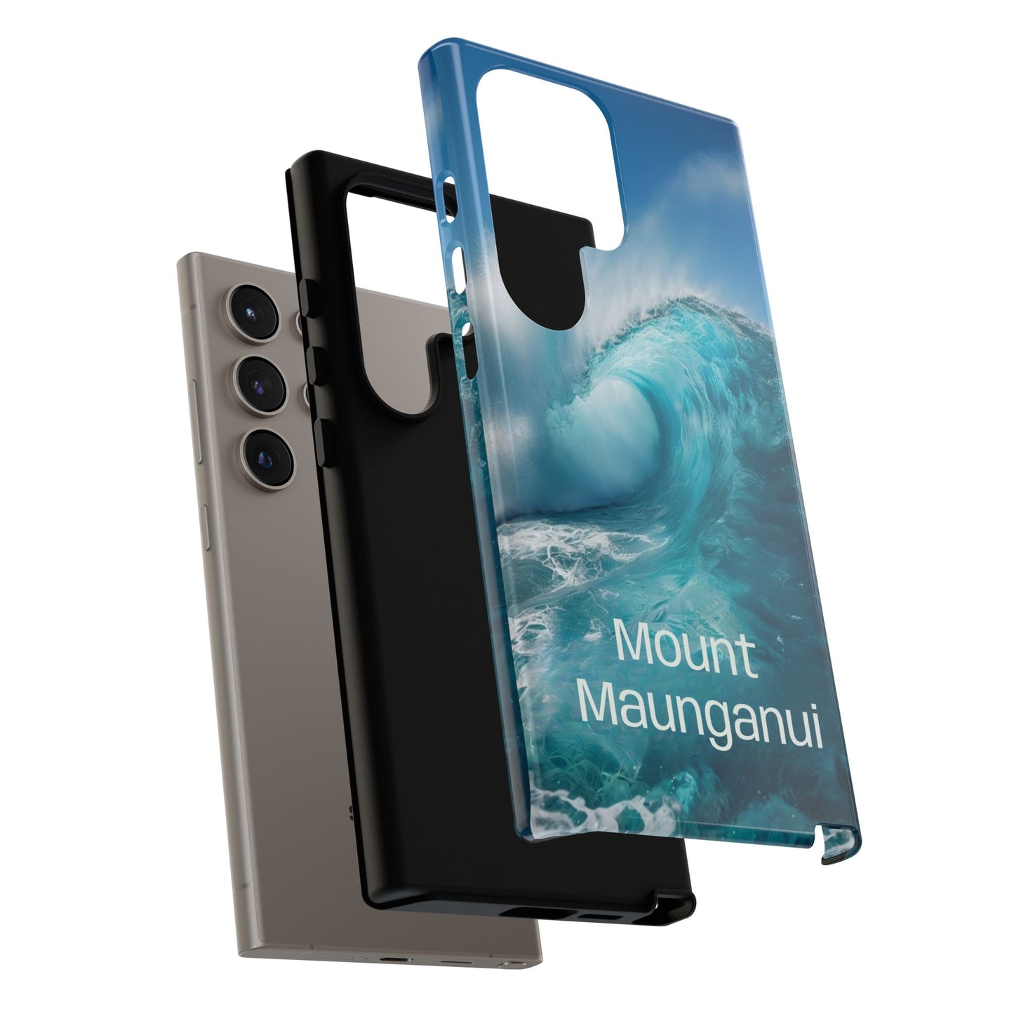 "Mount Maunganui" Mobile Phone Case (green)