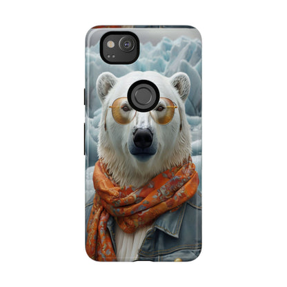 "Urban Zen Polar Bear" Mobile Phone Case