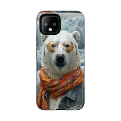 "Urban Zen Polar Bear" Mobile Phone Case