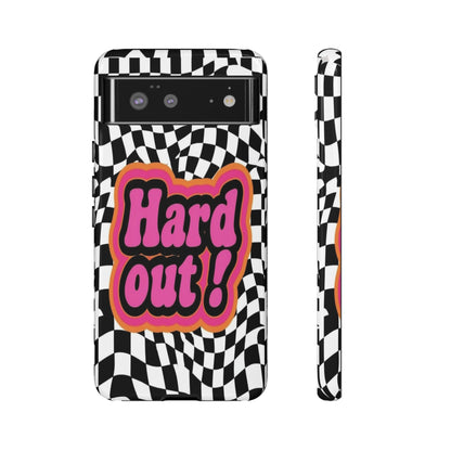 "Hard Out" Mobile Phone Case (pink)