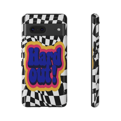 "Hard Out" Mobile Phone Case (blue)
