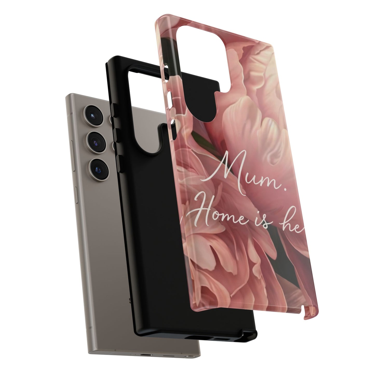 "Mum. Home is Her" Mobile Phone Case