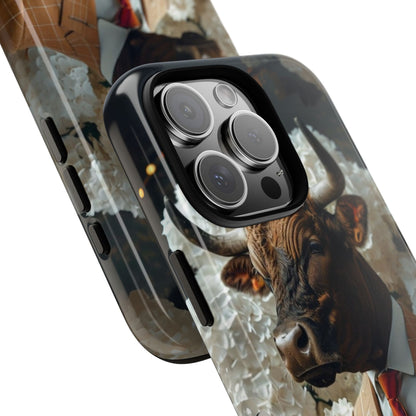 "The Genteel Bull" Mobile Phone Case