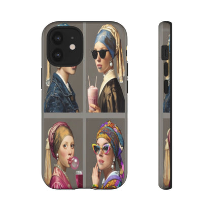 "Girls with Pearls" Mobile Phone Case