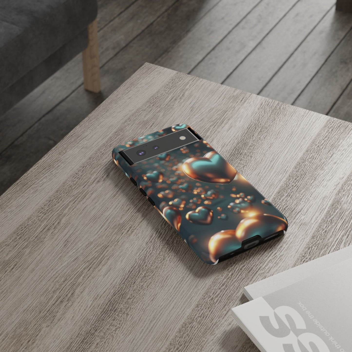 "Hearts on Repeat" Mobile Phone Case