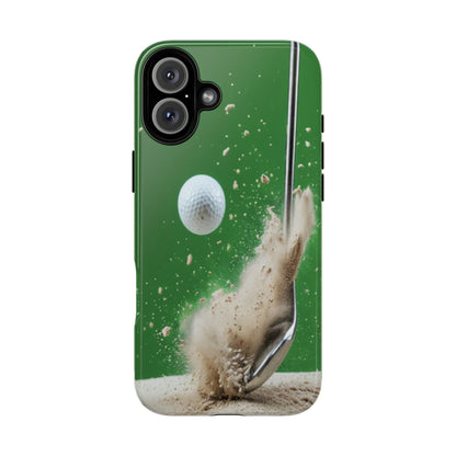 "Bunker Shot" Mobile Phone Case (light green)