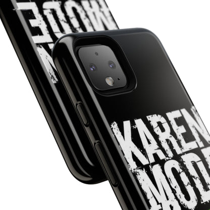 "Karen Mode On" Mobile Phone Case (green)