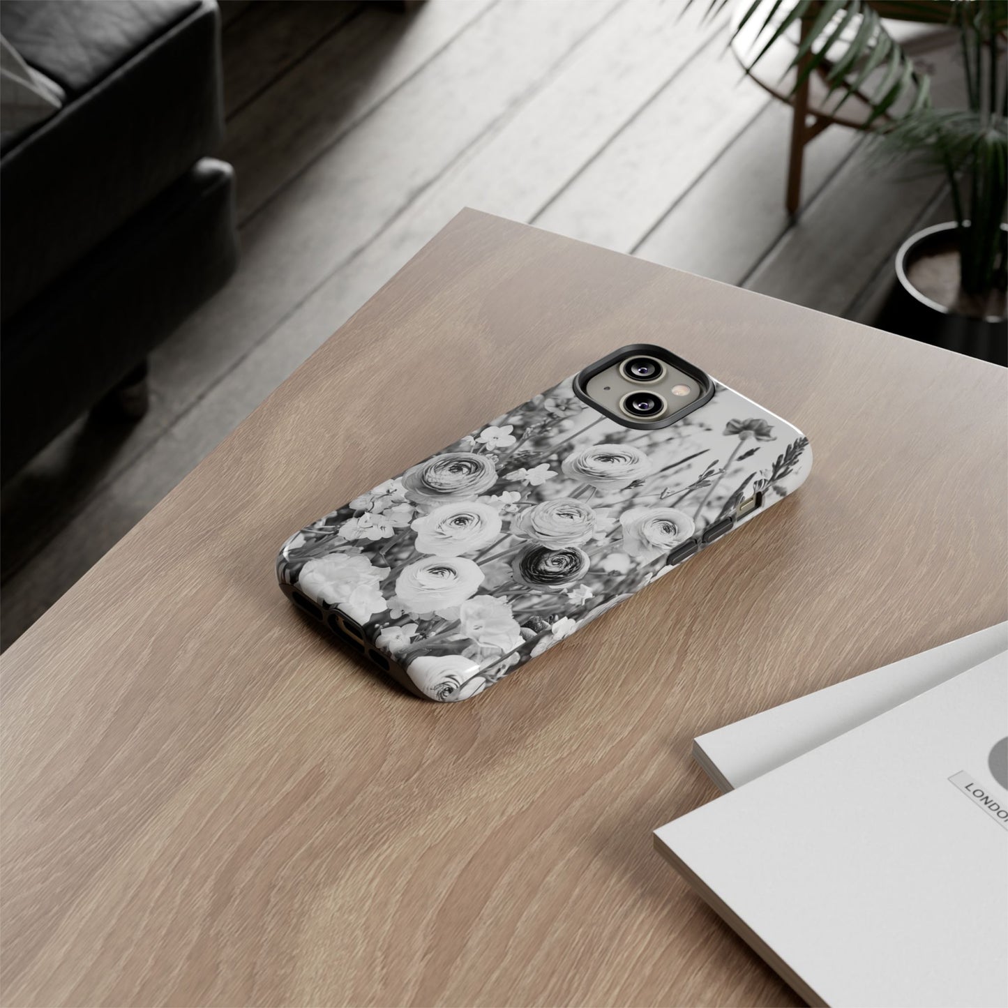 "Monochrome Muse" Mobile Phone Case