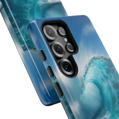 "Mount Maunganui" Mobile Phone Case (green)