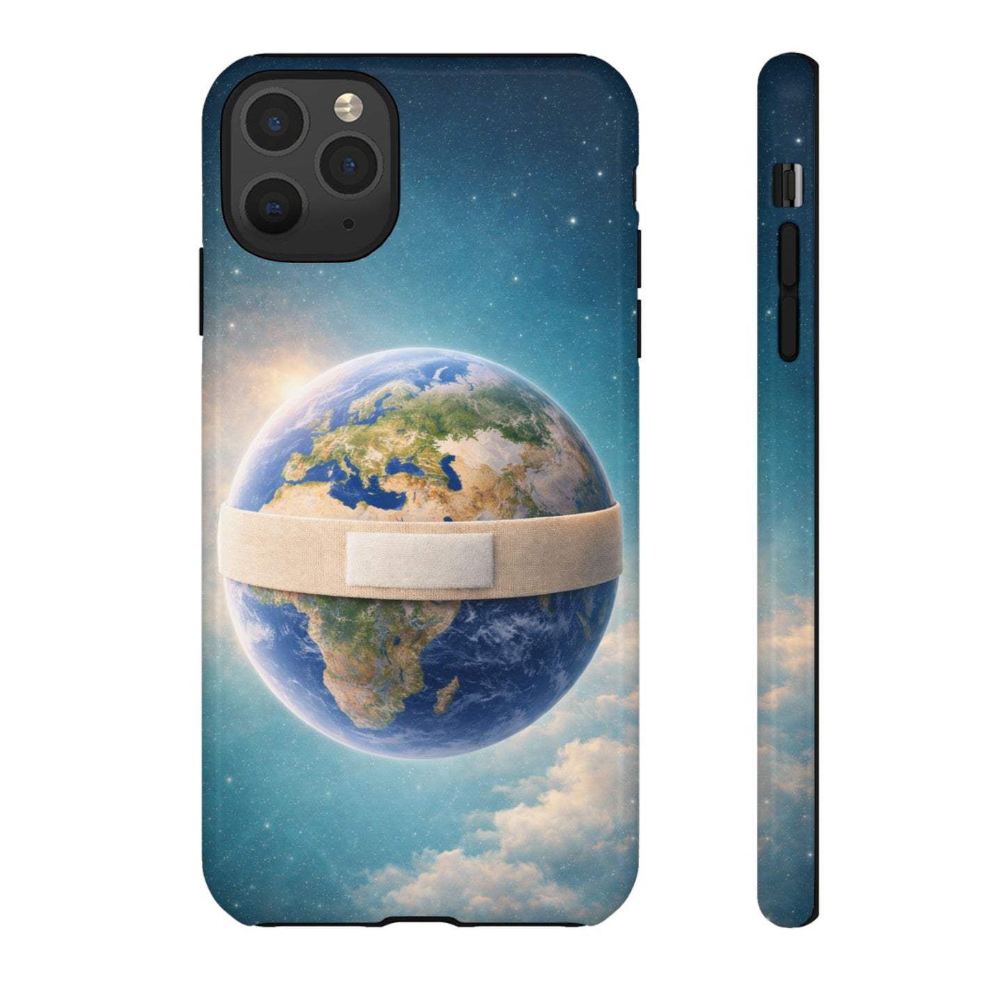 Earth Band Tough Case — Protective Planet Phone Case with Global Design