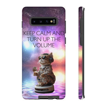 "Keep calm and turn up the Volume" Mobile Phone Case (mix)