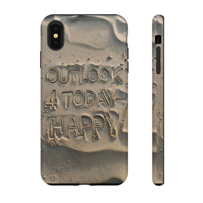 "Life is Short.  Be Happy" Mobile Phone Case