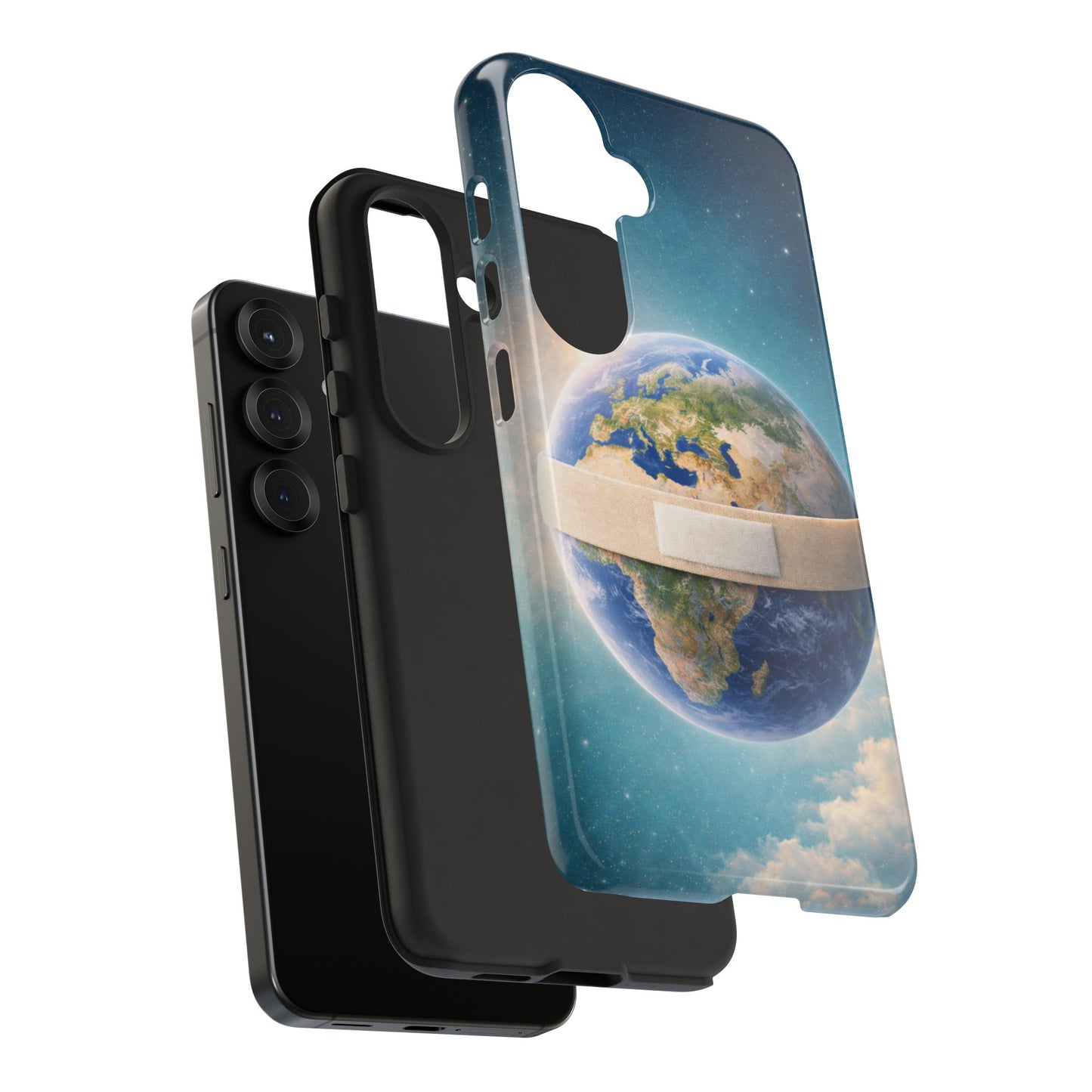 Earth Band Tough Case — Protective Planet Phone Case with Global Design