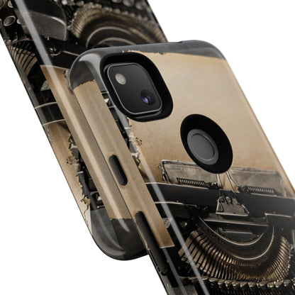 "Fade in. A Writer at the Cusp of Genius" Mobile Phone Case