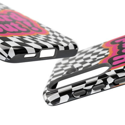 "Hard Out" Mobile Phone Case (pink)