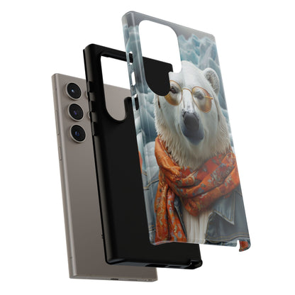 "Urban Zen Polar Bear" Mobile Phone Case