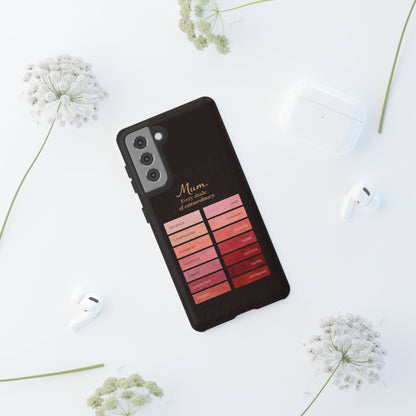 "Every Shade of Extraordinary" Mobile Phone Case (blush)
