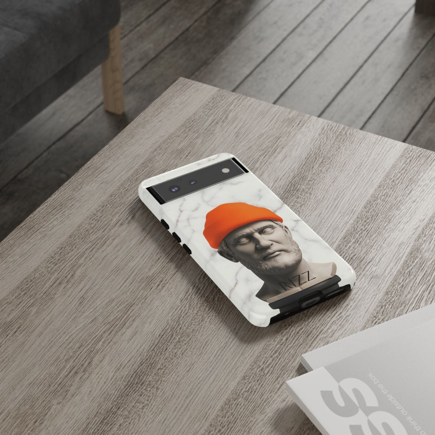 "Rizz in Marble" Mobile Phone Case