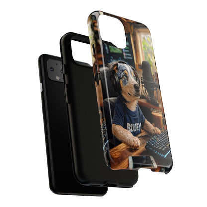 "Blue Heeler - a Tribute to Bluey" Mobile Phone Case