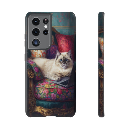 "Purr-sian Productivity" Mobile Phone Case