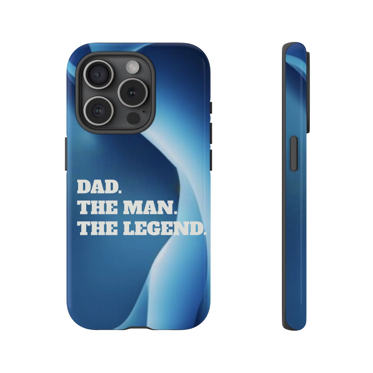 "Dad.  The Man.  The Legend" Mobile Phone Case (blue)