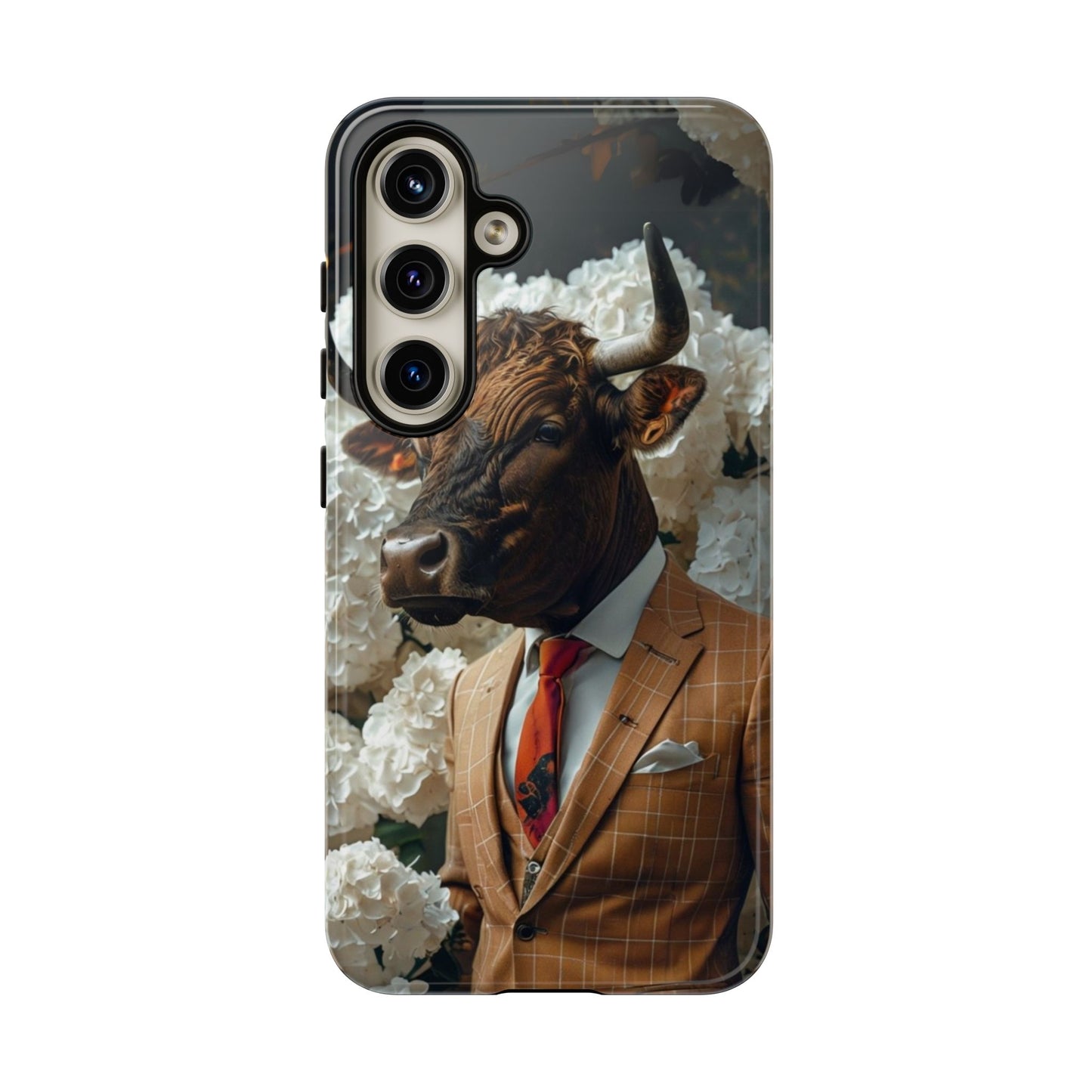 "The Genteel Bull" Mobile Phone Case