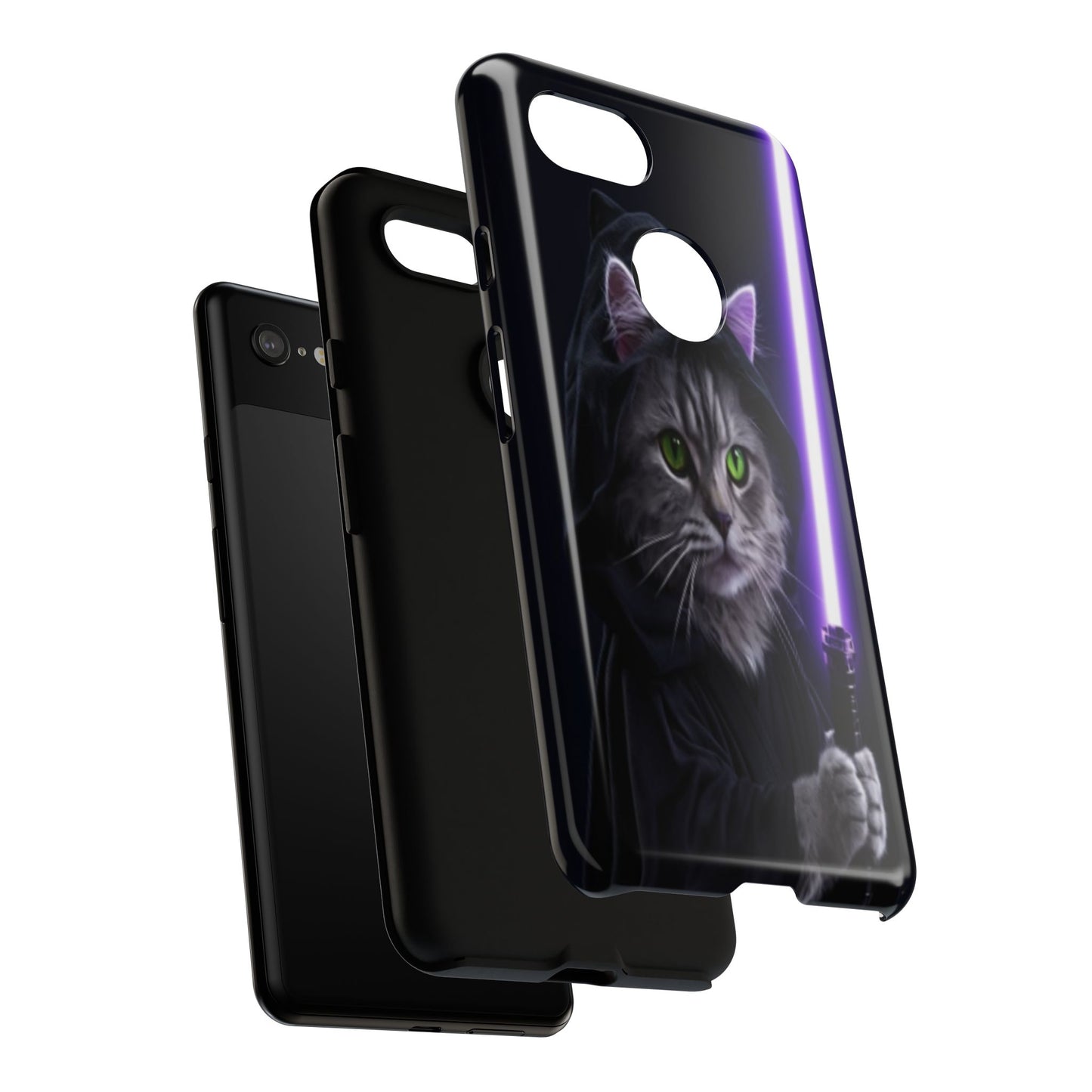 "Jedi Whisker" Mobile Phone Case (purple)