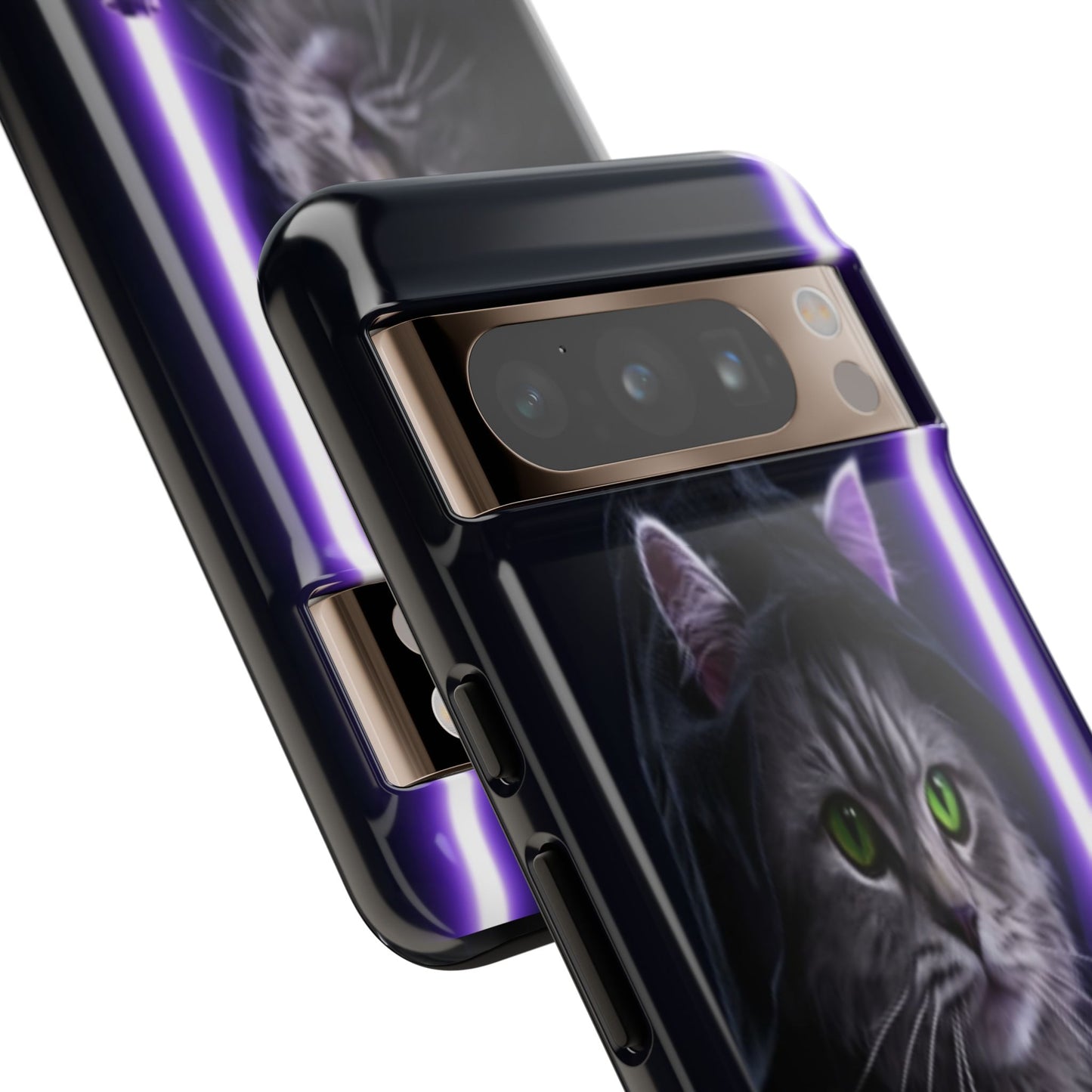 "Jedi Whisker" Mobile Phone Case (purple)