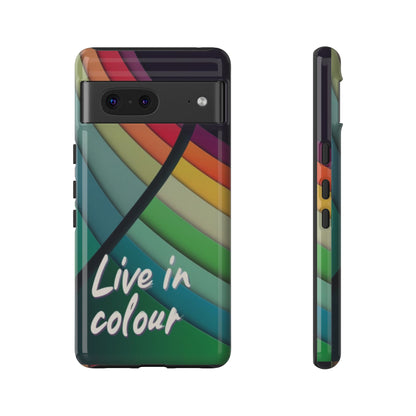 "Live in Colour" Mobile Phone Case