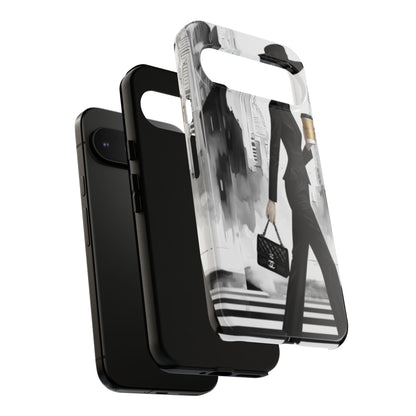 "Chic City Stroll" Mobile Phone Case