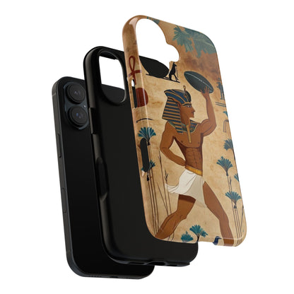 "Tutankhaman Takes the Pass" Mobile Phone Case