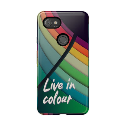 "Live in Colour" Mobile Phone Case