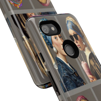 "Girls with Pearls" Mobile Phone Case